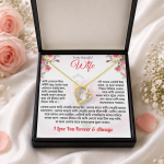 To My Beautiful Gift- Necklace, Finger Ring, Nose Pin With Gift Box - Image 2