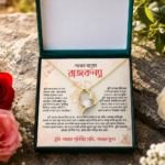 Daughter Special Combo Set - Necklace, Finger Ring, Nose Pin With Ready Gift Box