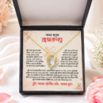 Daughter Special Combo Gift Set - Love Necklace, Finger Ring, Nose Pin With Primium Ready Gift Box - Image 9