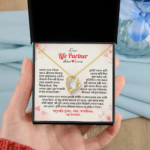 Dear-Life-Partner Gift- Necklace, Finger Ring, Nose Pin With Gift Box - Image 3