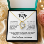 Gift for Wife, Necklace, Finger Ring, Nose Pin With Customized Message Card - Image 6