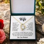 Personalized Gift for Wife Love Necklace, Finger Ring, Nose Pin With Customized Message Card - Image 2