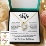 Gift for Wife, Necklace, Finger Ring, Nose Pin With Customized Message Card
