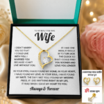 Personalized Jewelry Gift For Her, Necklace, Earring, Nose Pin Customized Message Card