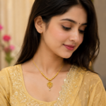 Golden Blossom Elegance Necklace - Image 3