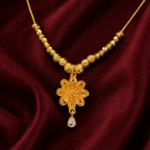 Golden Blossom Elegance Necklace
